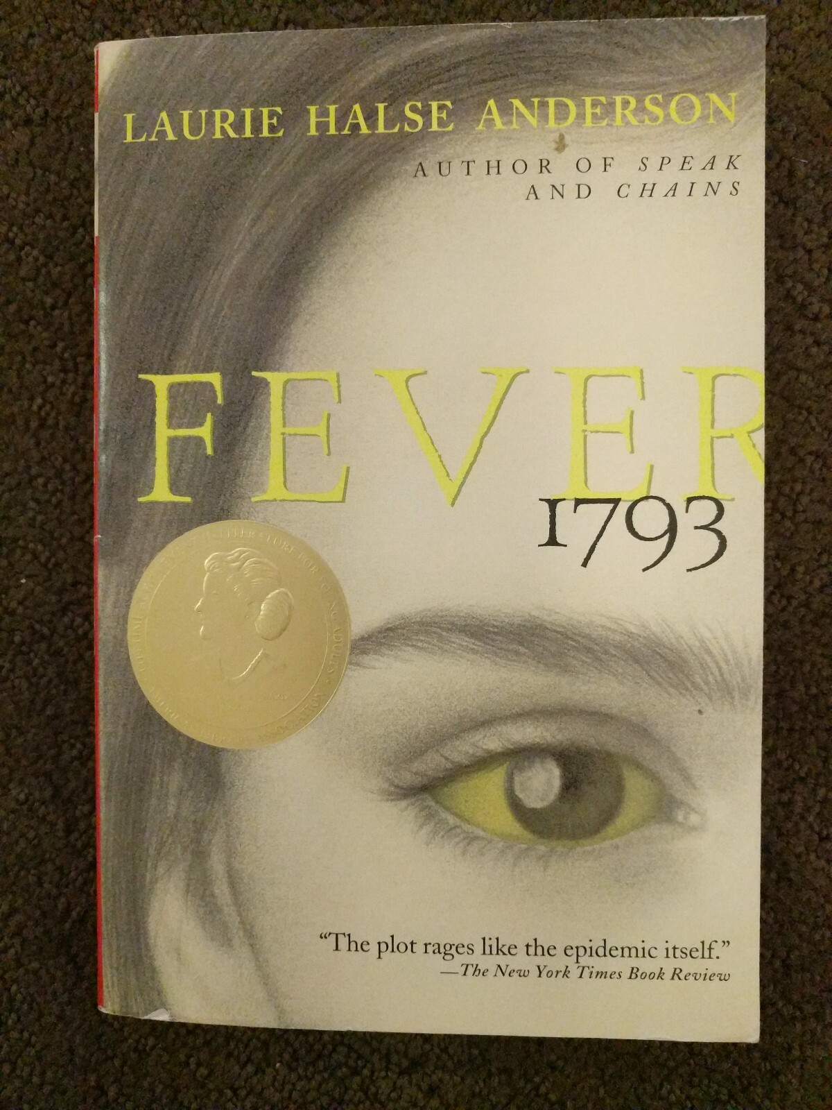 Fever 1793 by Laurie Halse Anderson (2002, Paperback, Reprint)