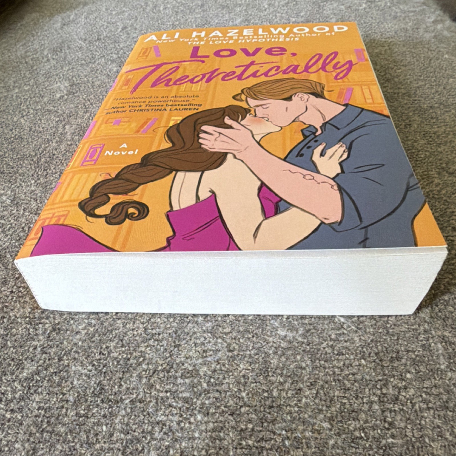 Ali Hazelwood Love, Theoretically Signed Paperback Berkley Romance 2023 Fiction