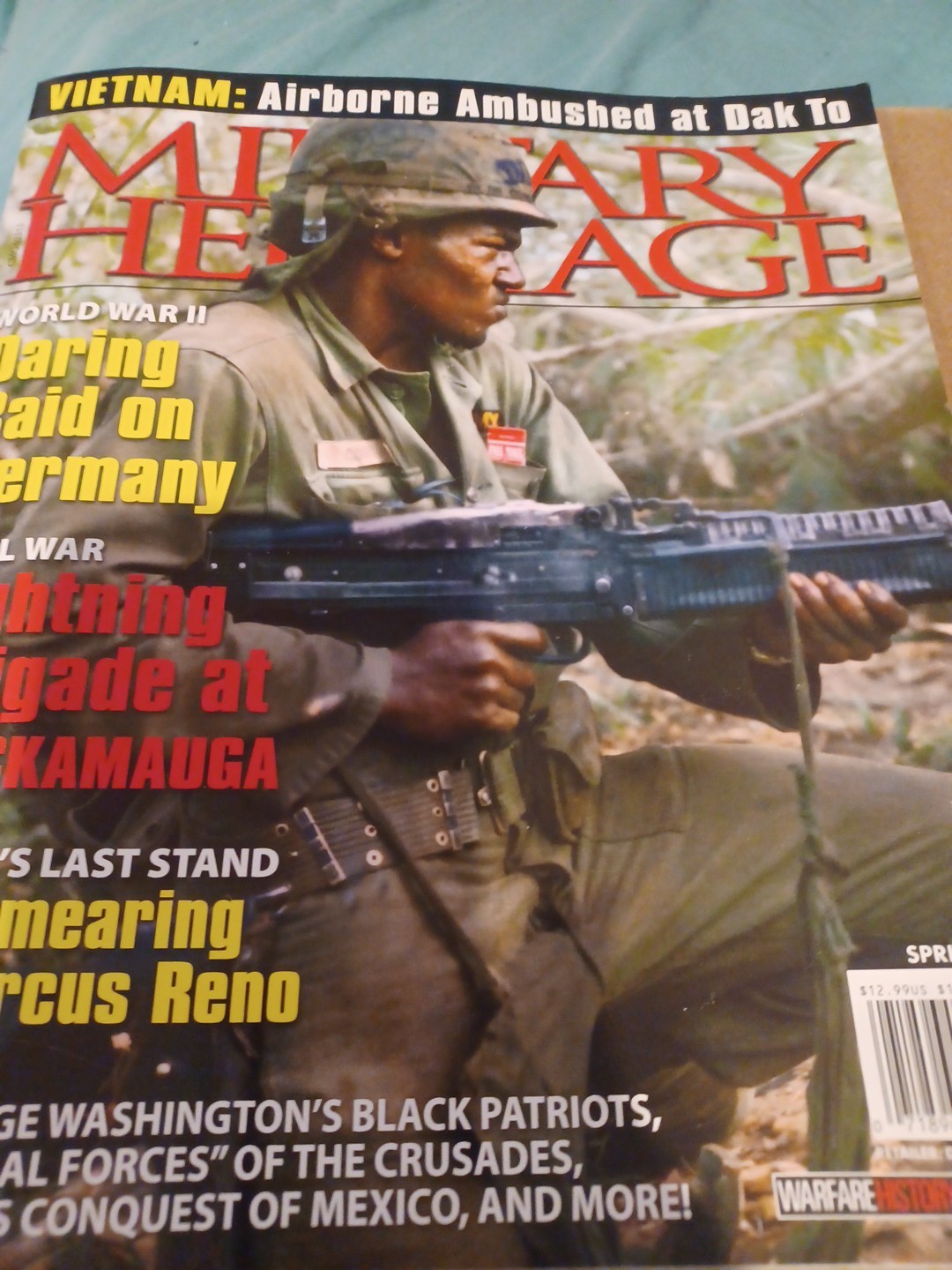 MILITARY HERITAGE MAGAZINE SPRING 2026 – VIETNAM: AIRBORNE AMBUSHED AT DAK TO