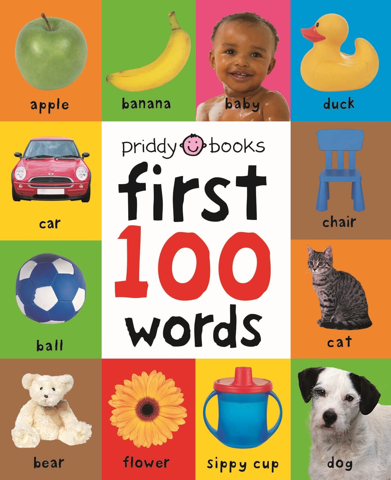 First 100 Words: A Padded Board Book – board book Priddy, Roger