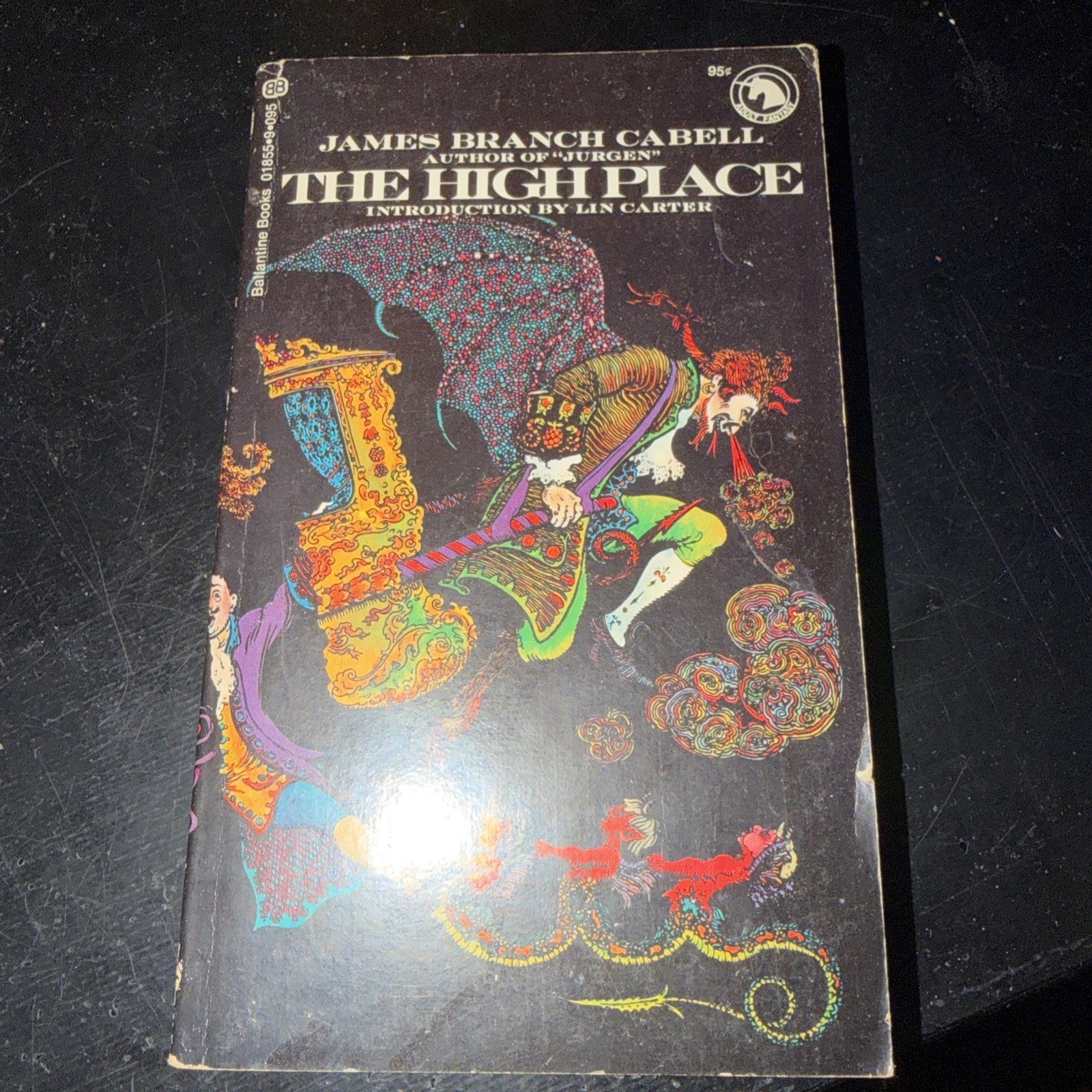 The High Place James Branch Cabell 1970 Ballantine 1st Print Fantasy PB