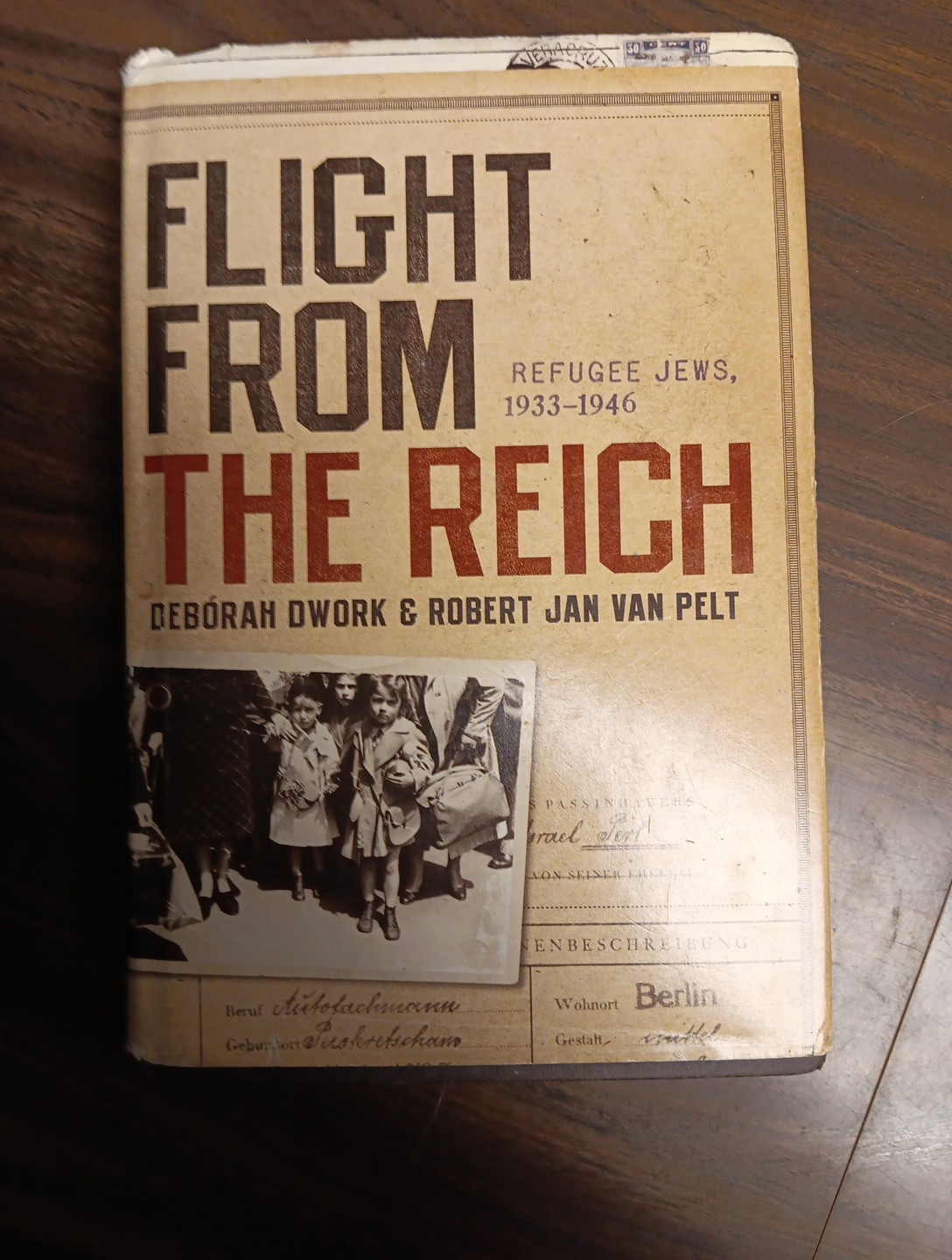 2009 “FLIGHT FROM THE REICH 1933-1946” 1ST EDITION LARGE HARDBACK BOOK (P5)