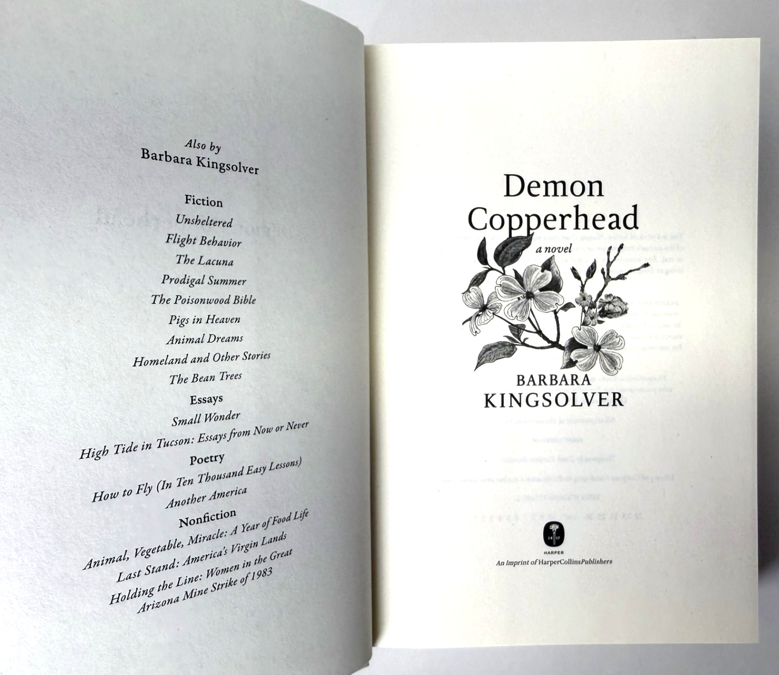 Demon Copperhead (Pulitzer) Barbara Kingsolver 2022 1st print w Mylar, Near fine
