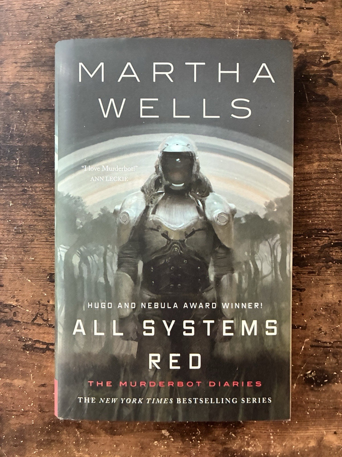 All Systems Red The Murderbot Diaries by Martha Wells 2019 Tom Doherty Hardcover