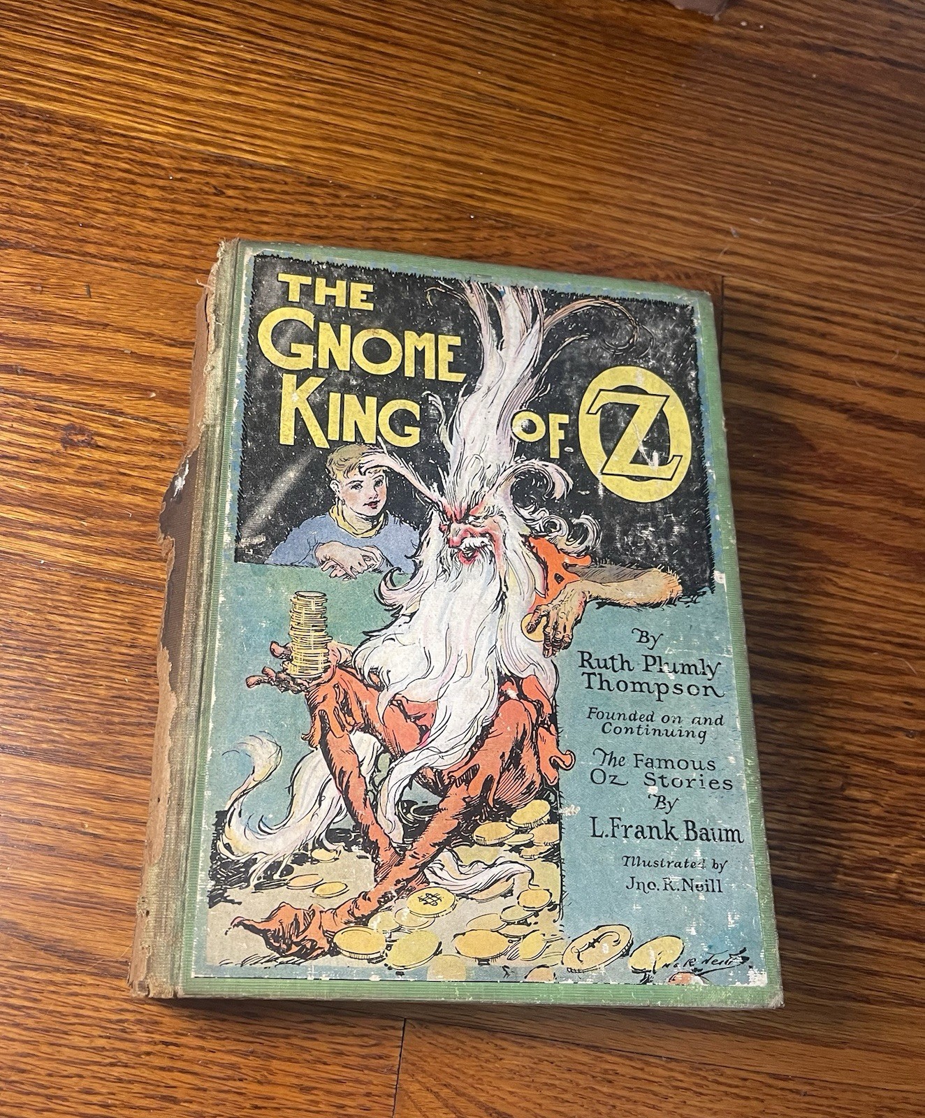 Lot of (12) 1st Ed L Frank Baum OZ Hard Covers Color Plates READ