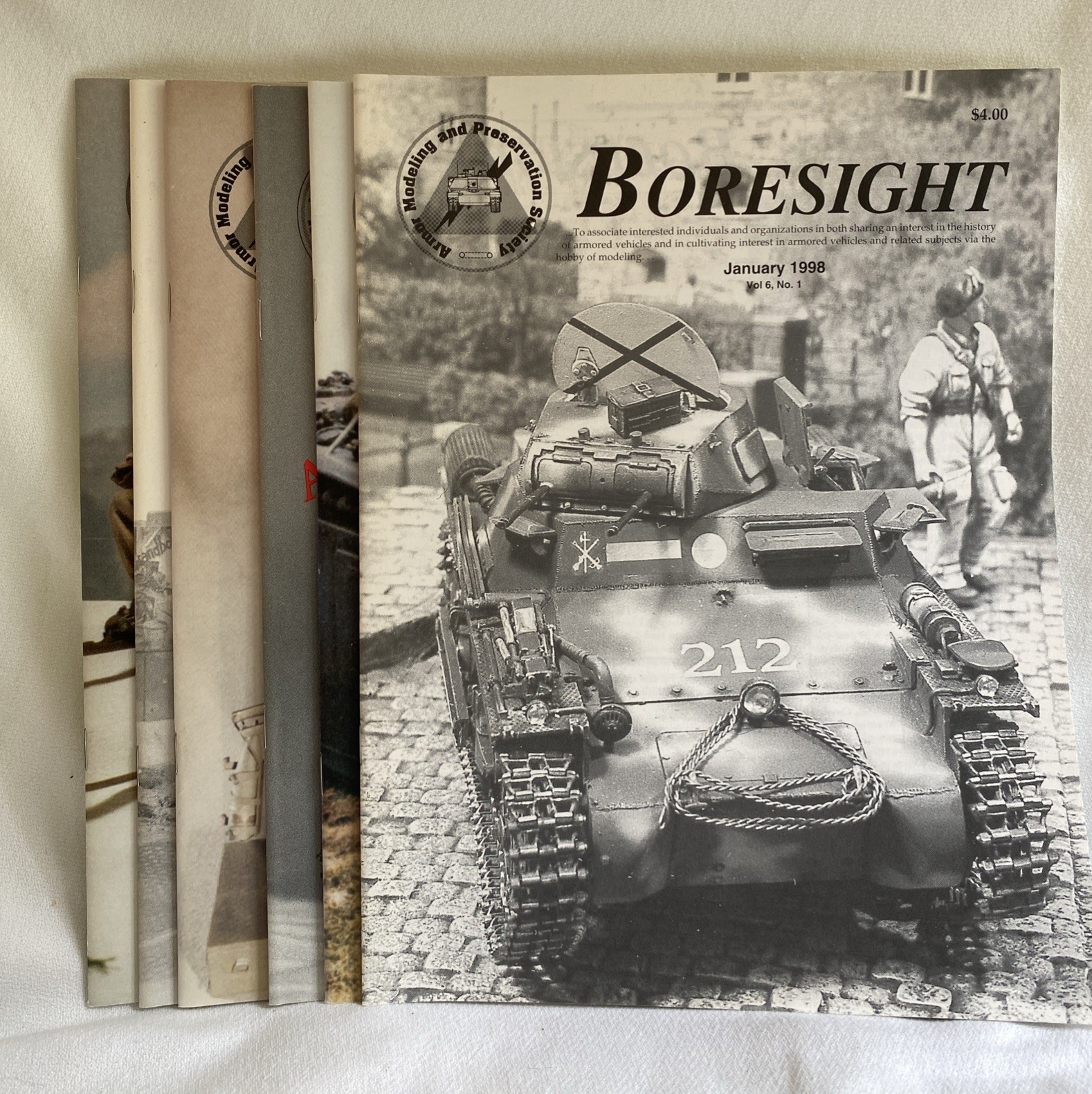 Boresight Magazine Vol. 6 Lot of 6 Issues Complete Bimonthly Year 1998