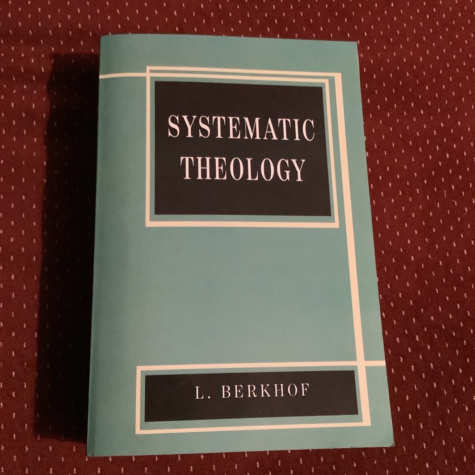 Systematic Theology: Louis Berkhof, 2020, Martino Fine Books, PB, Very Good cond