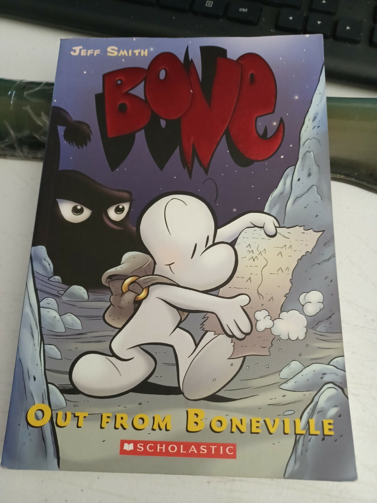 BONE Vol. 1- Out from Boneville by Jeff Smith Paperback