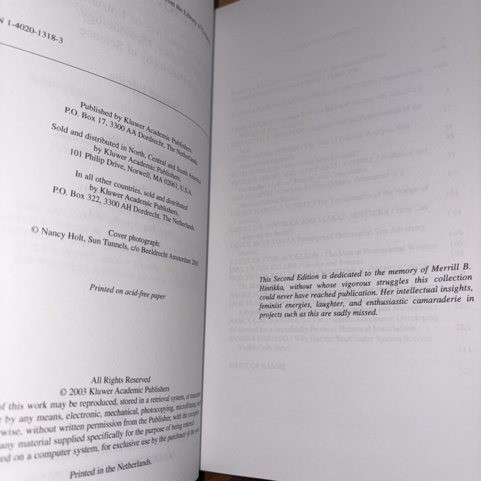 Synthese Library: Discovering Reality : Feminist Perspectives on…