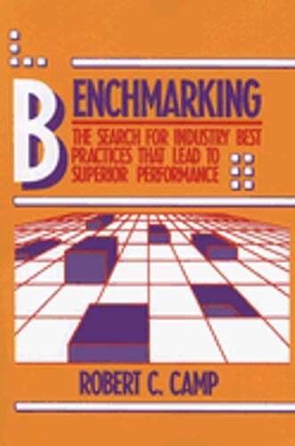 Benchmarking: The Search for Industry Best Practices That Lead to Superior: New