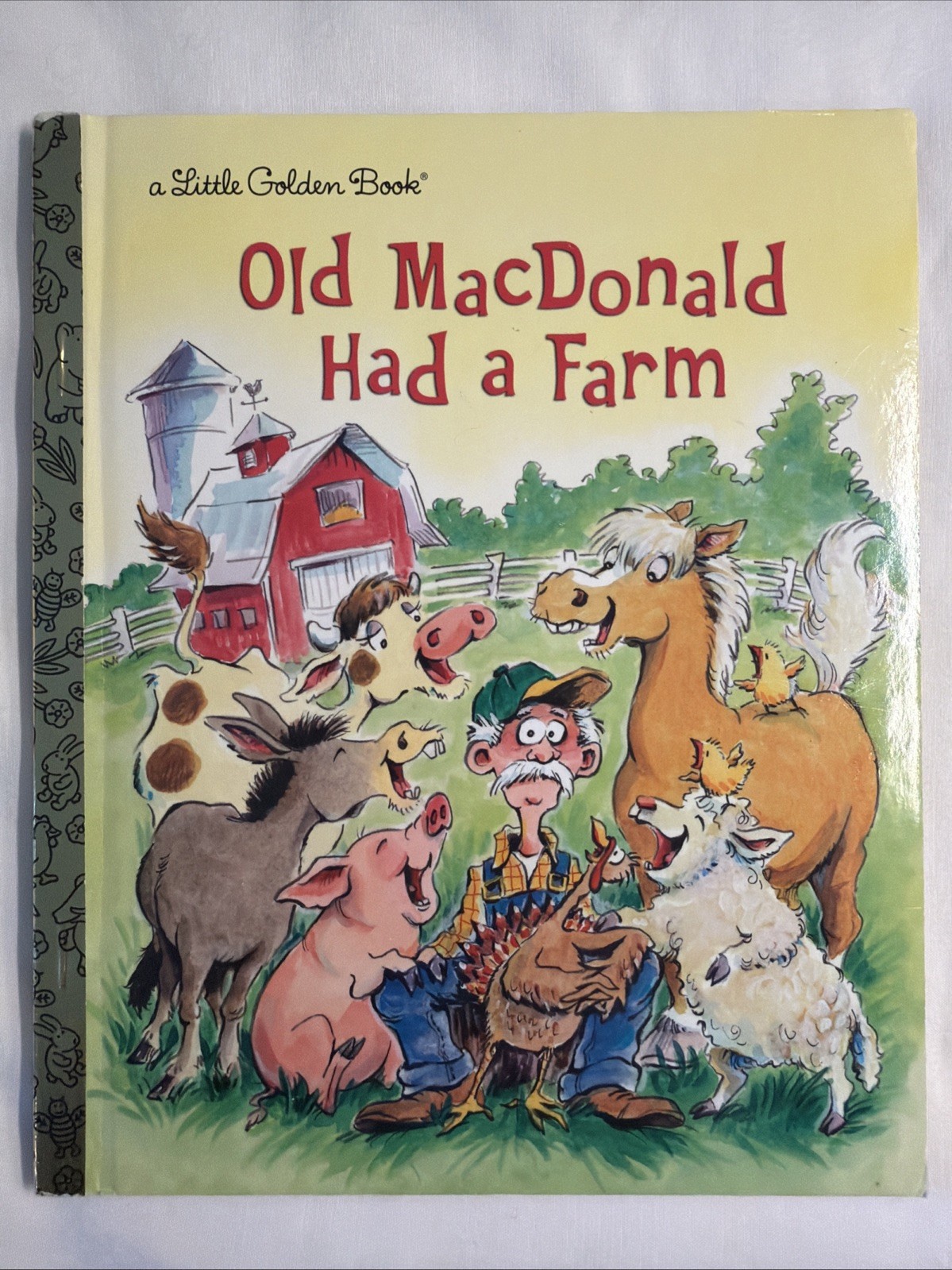 Vintage A Little Golden Book Old MacDonald Had A Farm 2013 #8133