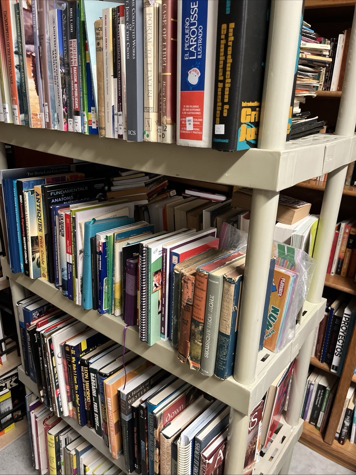 Books by Genre 10~Pound BOOKs Lot Sorted Fiction/Nonfiction