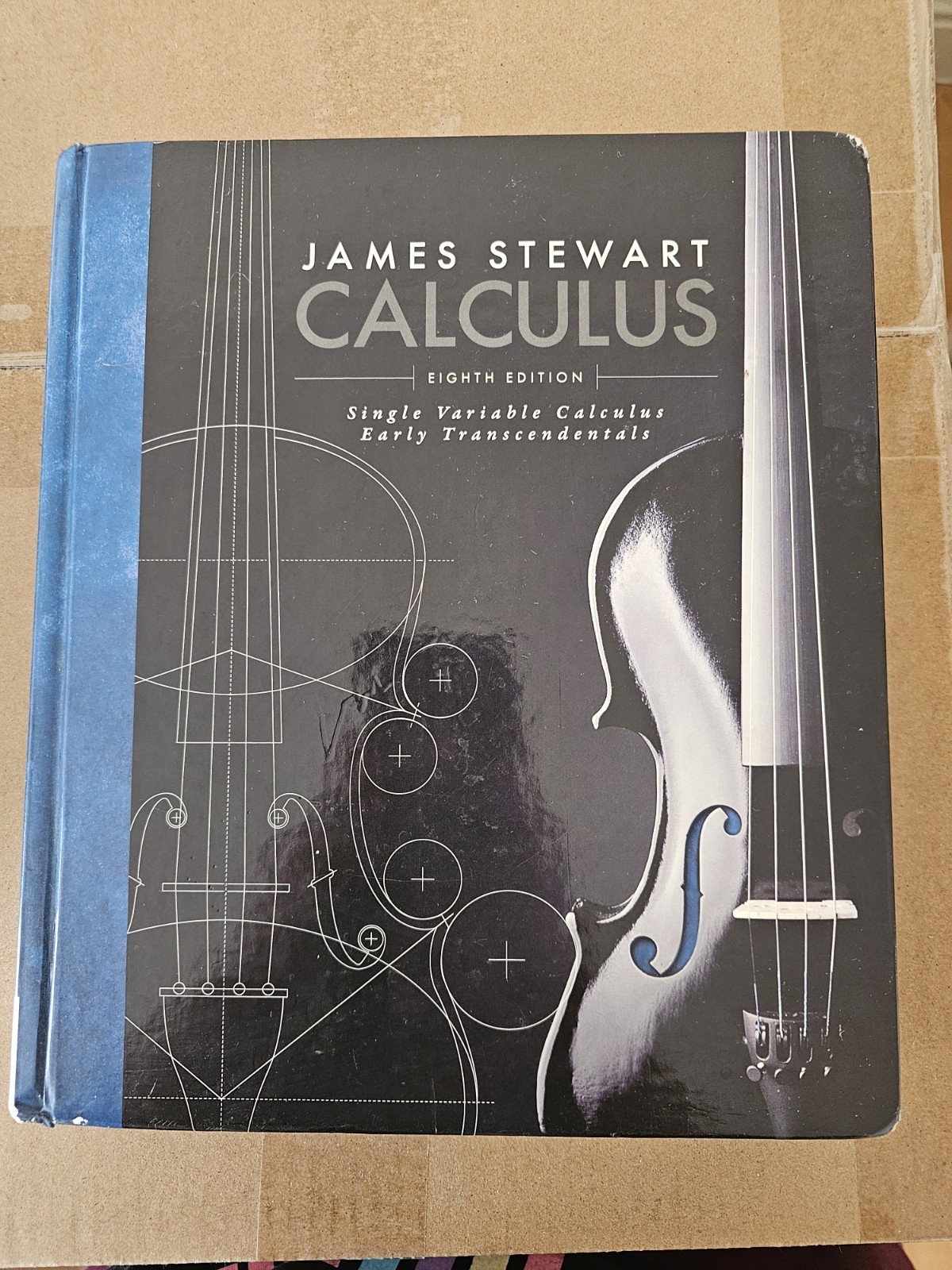 Calculus: Early Transcendentals By James Stewart, 8th Edition, Hard Cover