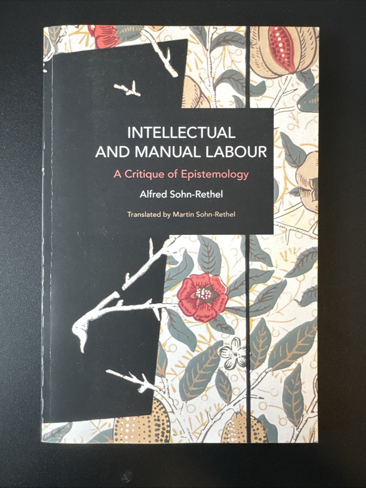 Intellectual and Manual Labour: A Critique of Epistemology