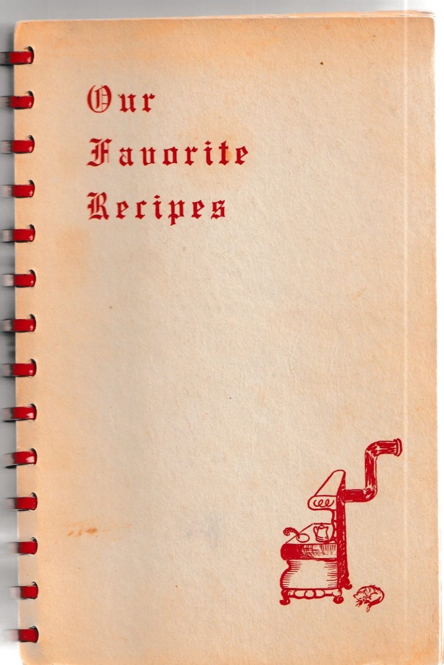 CALVARY LUTHERAN CHURCH Rapid River MI 1948 COOKBOOK Favorite Recipes 166 pages