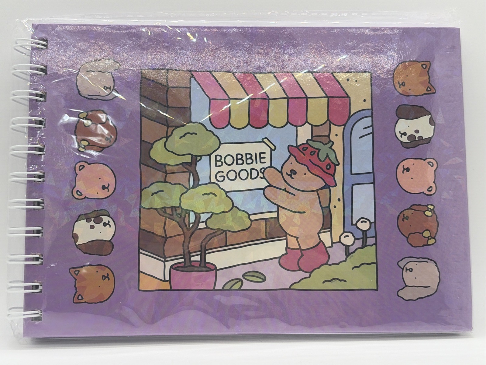 Bobbie goods Spiral Hardback Coloring Notebook