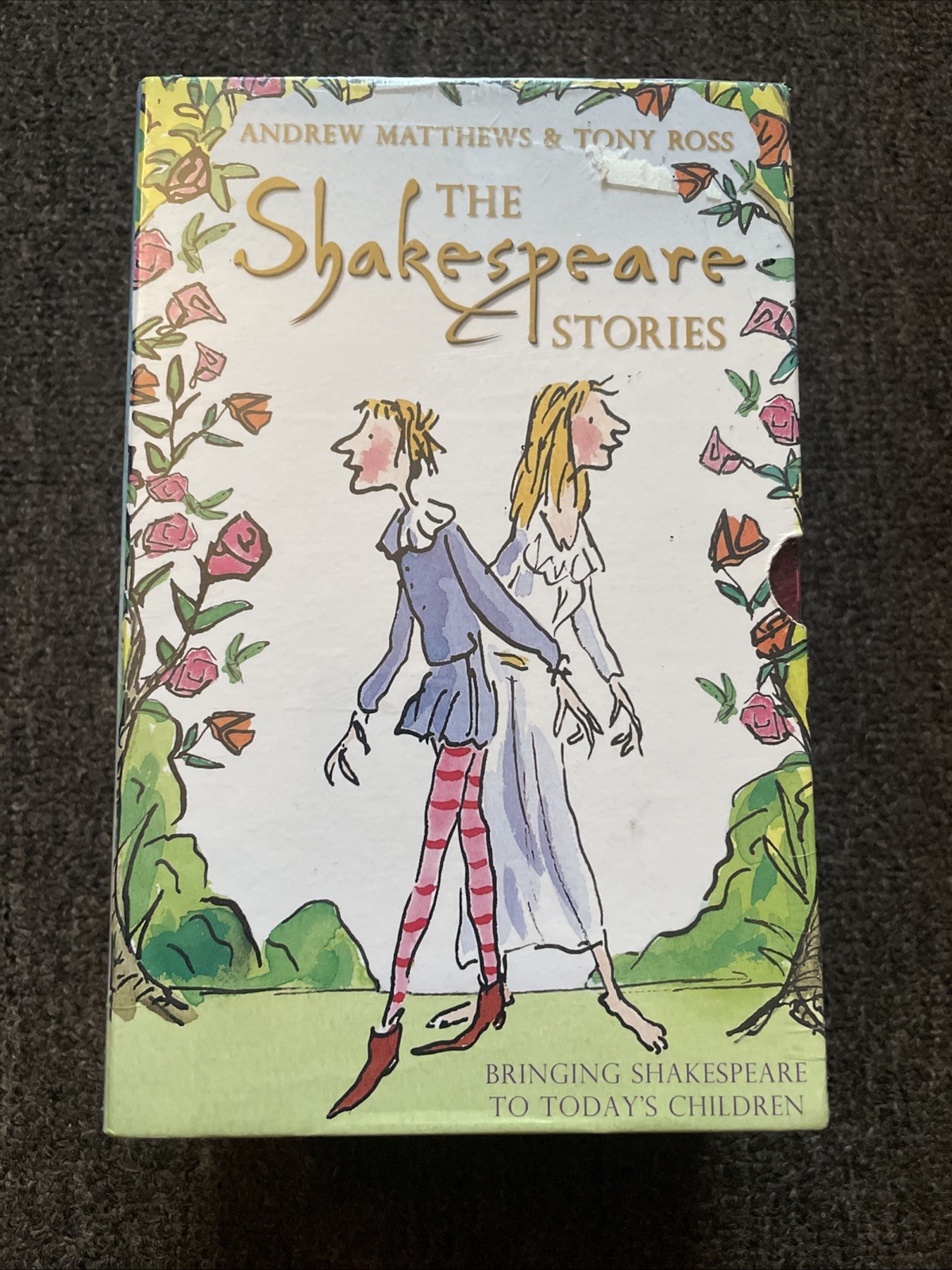 New The Shakespeare Stories 16 Book Box Set Collection Andrew Matthews Tony Ross