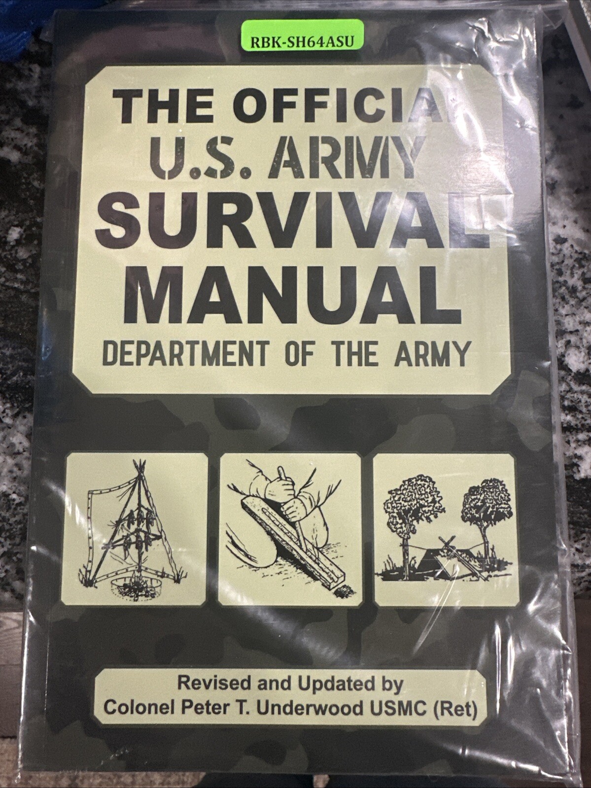U.S. Survival Manual Book Outdoor Enthusiasts Pictures / Illustrations 428 Pages