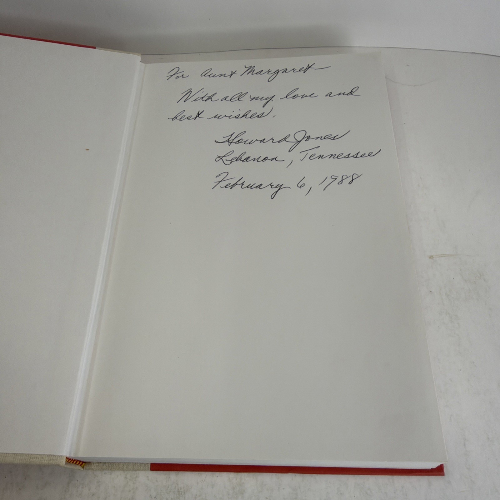 Mutiny on the Amistad:The Saga of a Slave Revolt 1987 – Howard Jones Signed HCDJ