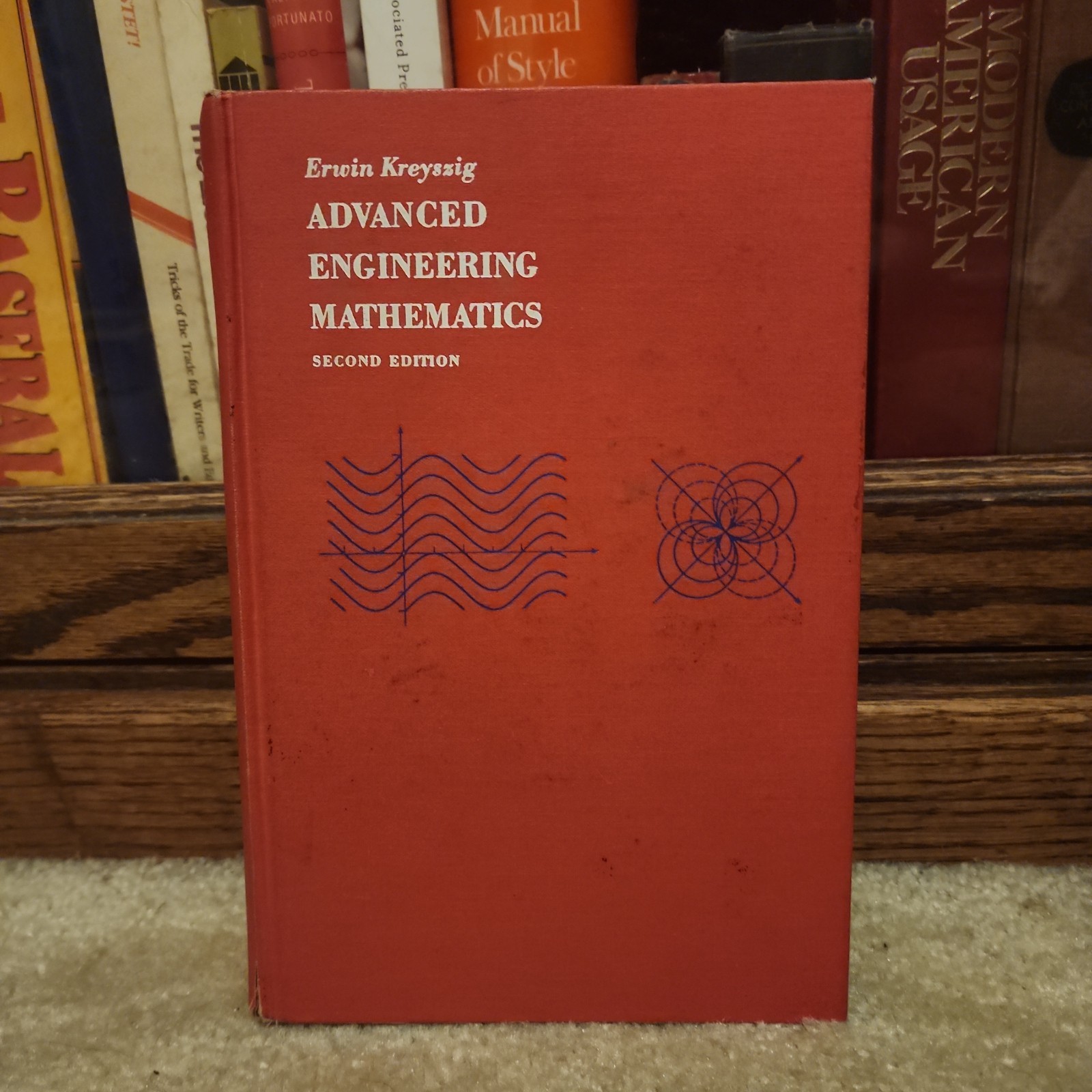 Advanced Engineering Mathematics Erwin Kreyszig 2nd Edition 1968 Printing Good