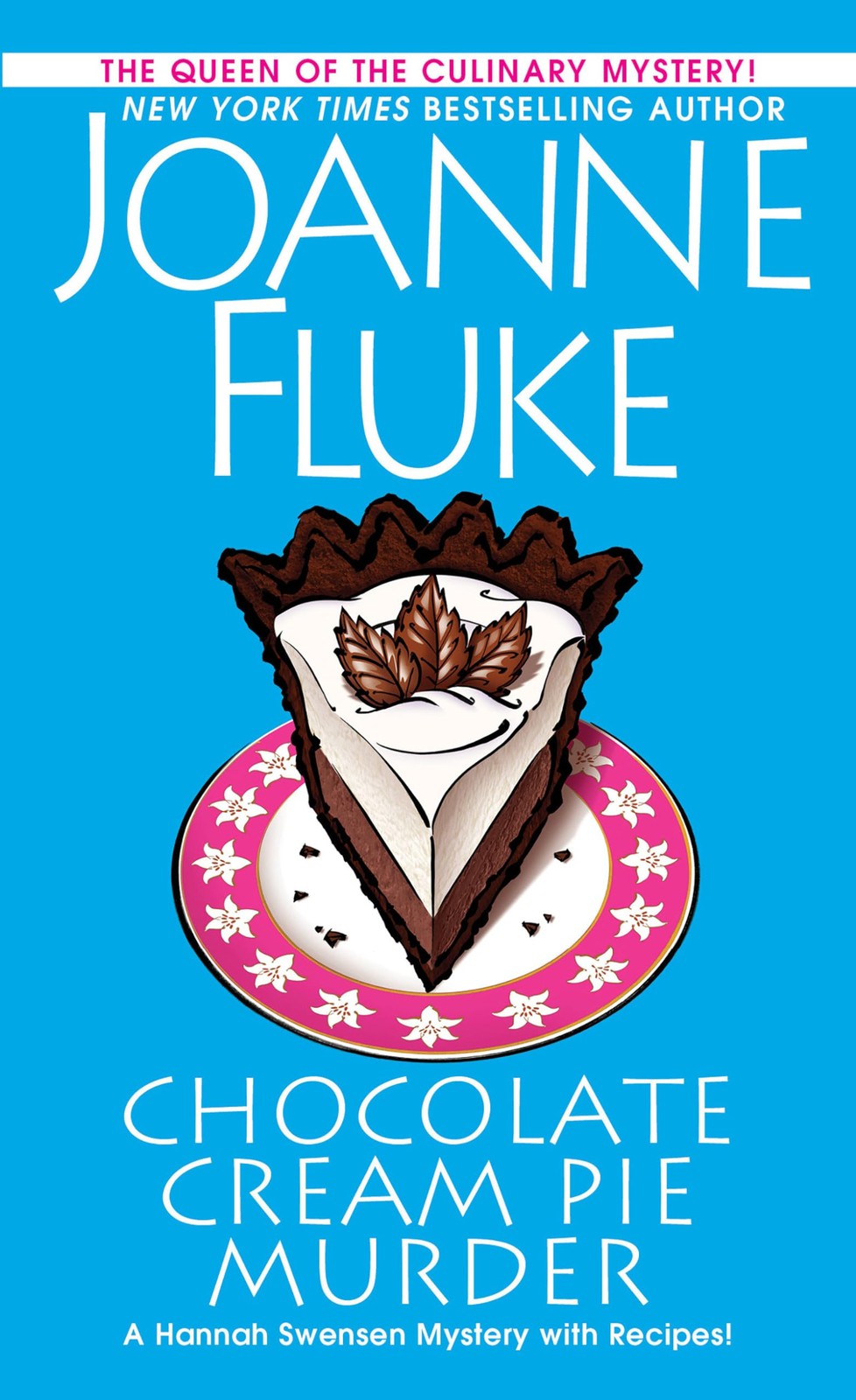 Chocolate Cream Pie Murder (A Hannah Swensen Mystery) Sky/Pale blue