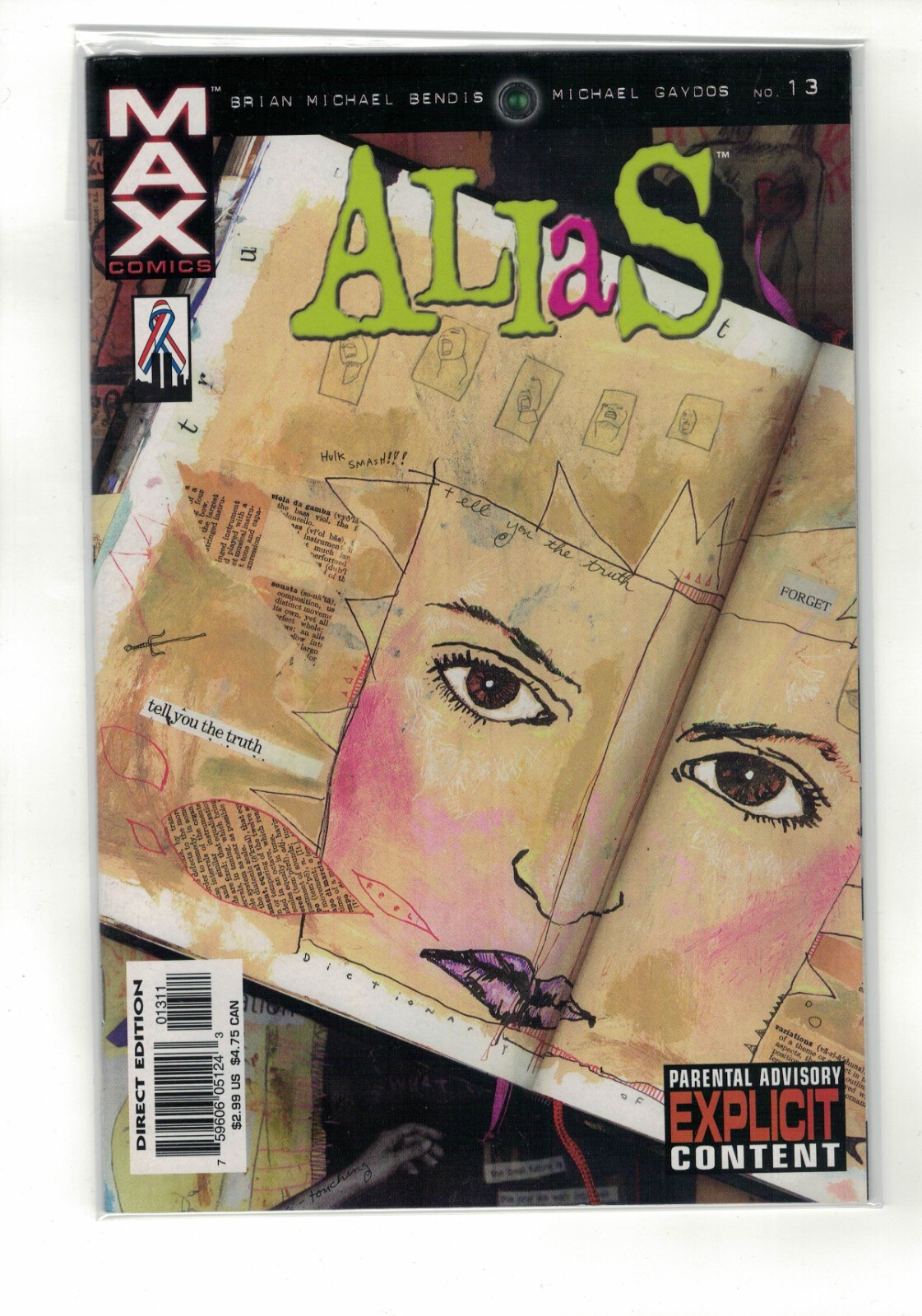 Alias #13 Marvel Max Jessica Jones – Bendis (2002)