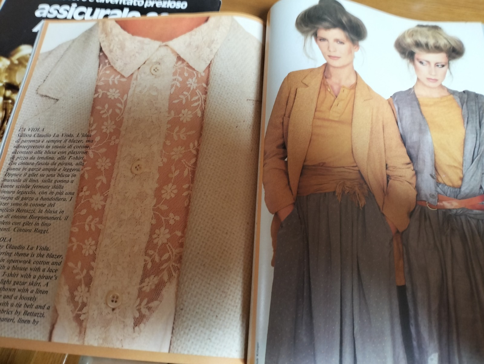 LINEA ITALIANA FASHION MAGAZINE APRILE 1978 LIKE VOGUE 450 PAGES CARLO ORSI