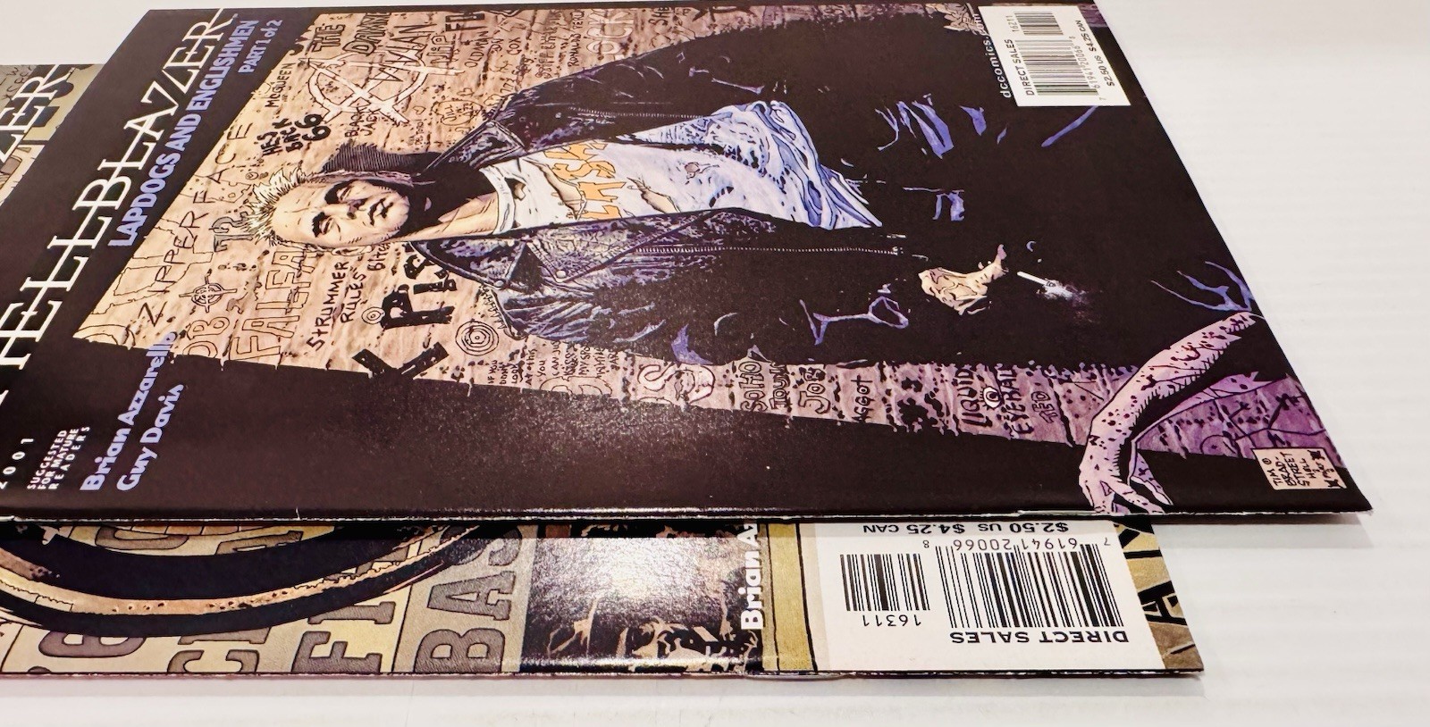 HELLBLAZER #s 162 163 Azzarello [1988 2 Comics DC/Vertigo] NM Constantine