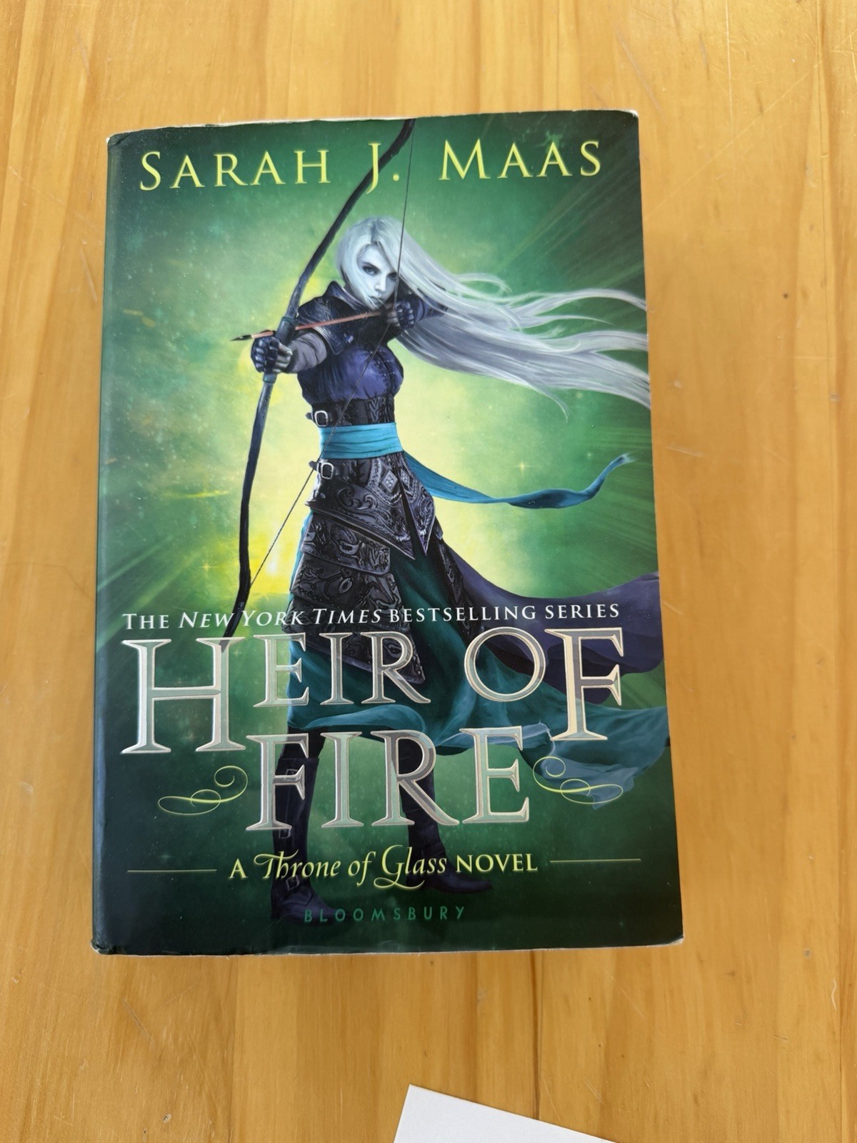 Sarah J. Maas Heir of Fire Throne of Glass Ser. 2015 Trade Paperback Bloomsbury
