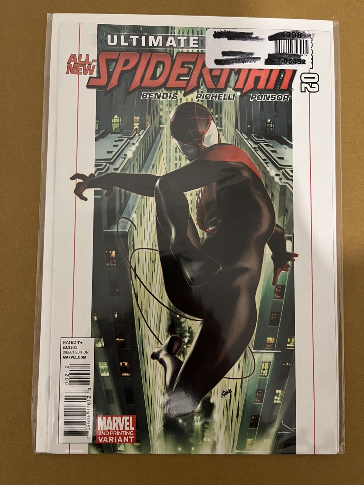 Ultimate Comics All-New Spider-Man 2 – 2nd and 3rd Print Variants, Rare, VF/VF-