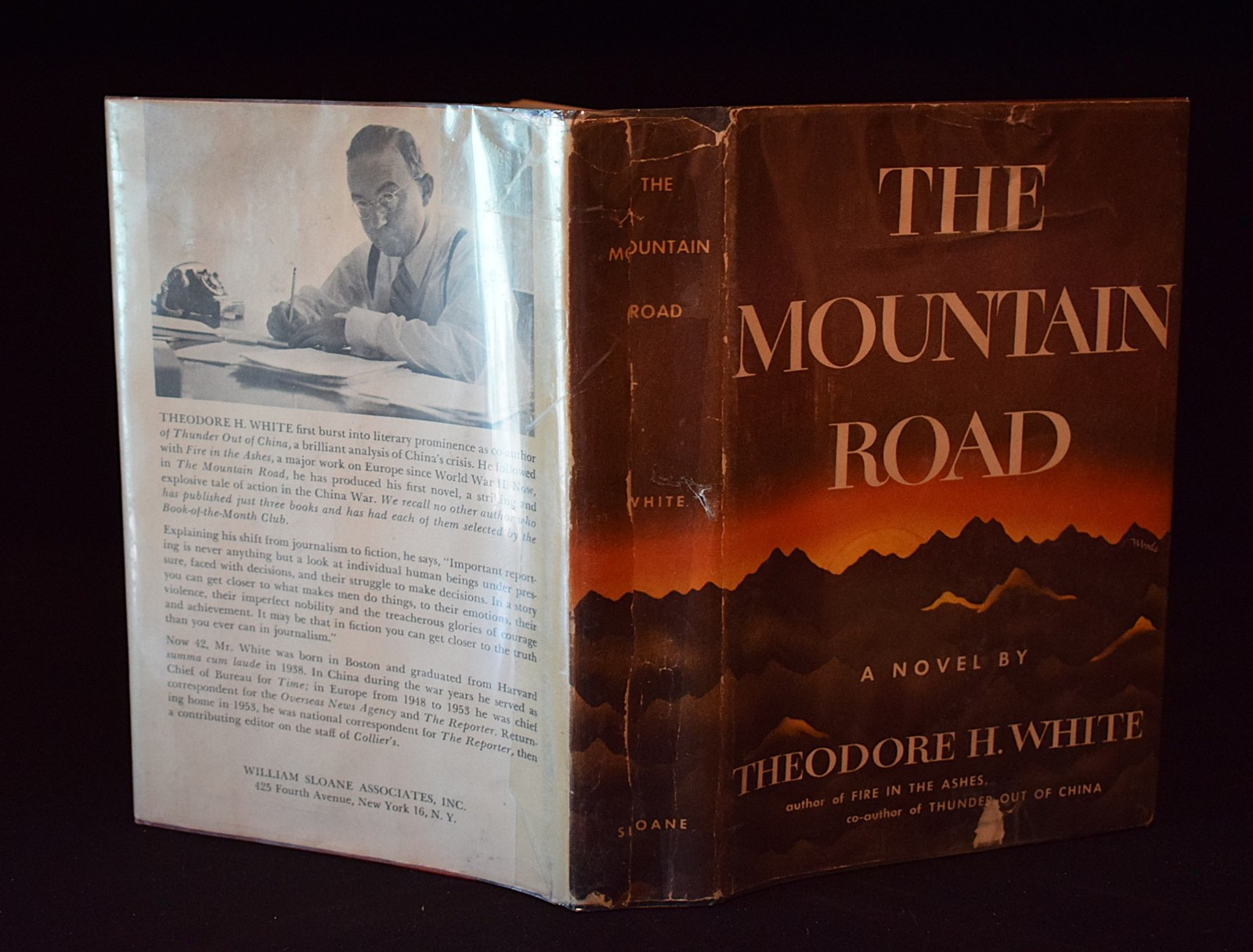 Vintage ~ The Mountain Road by Theodore H. White ~ c 1958 ~ Pages 347 ~ HC