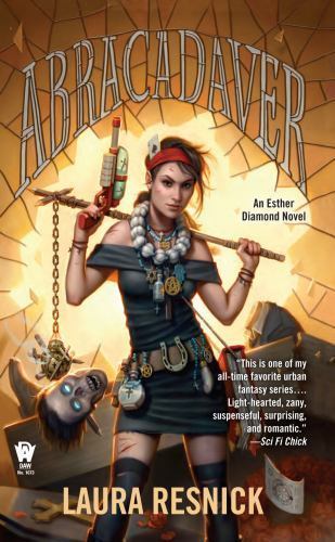 NEW Abracadaver by Laura Resnick (2014) urban fantasy SIFI paperback book