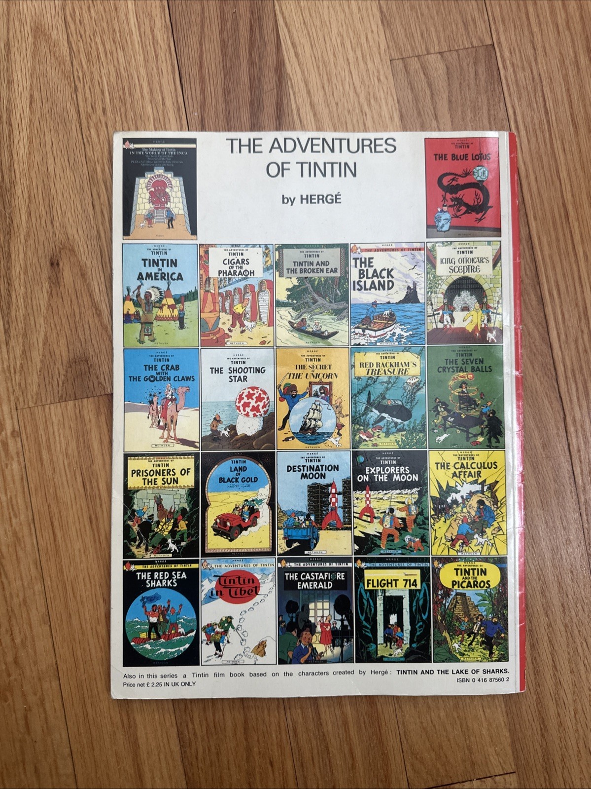 Tintin in America