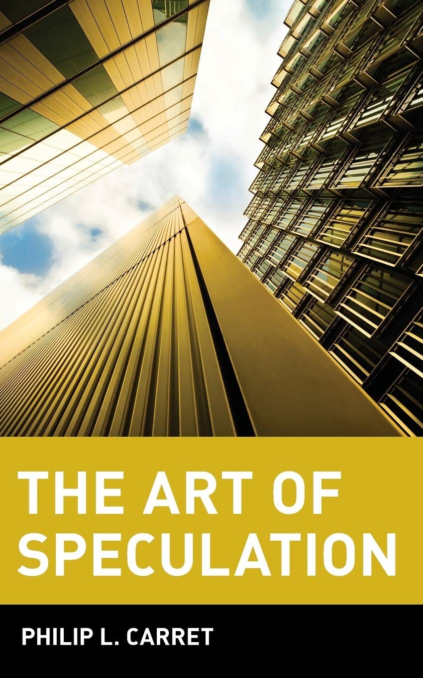 The Art of Speculation (Wiley Investment Classics)