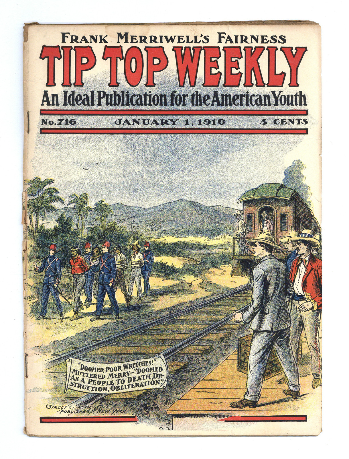 Tip Top Weekly #716 GD- 1.8 1910 Low Grade