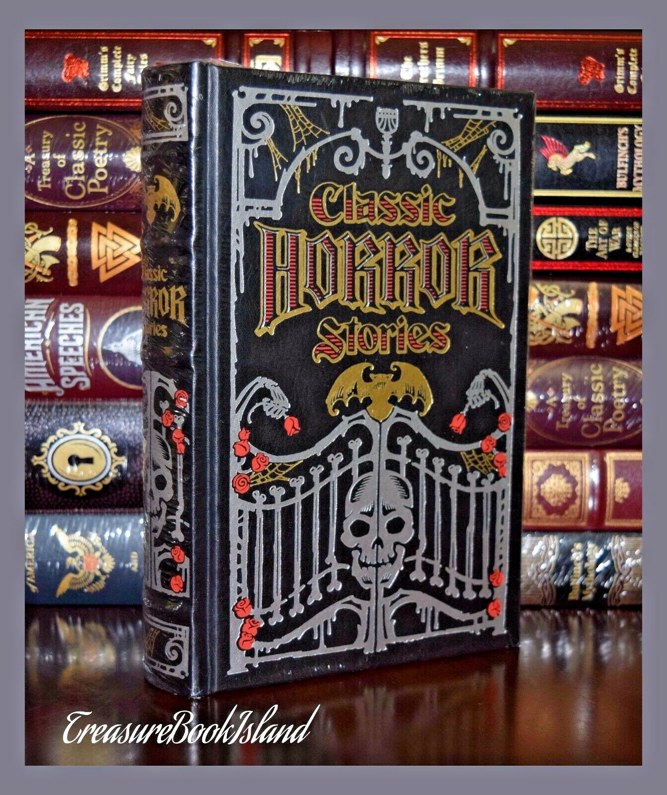 Classic Horror Poe Lovecraft Leather Bound New Sealed Collectible Hardcover
