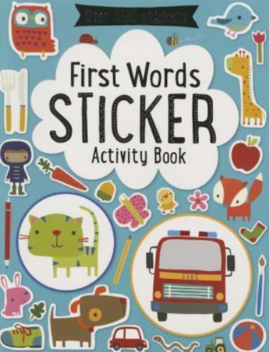 First Words Sticker Activity Book – 1783938307, paperback, Make Believe Ideas