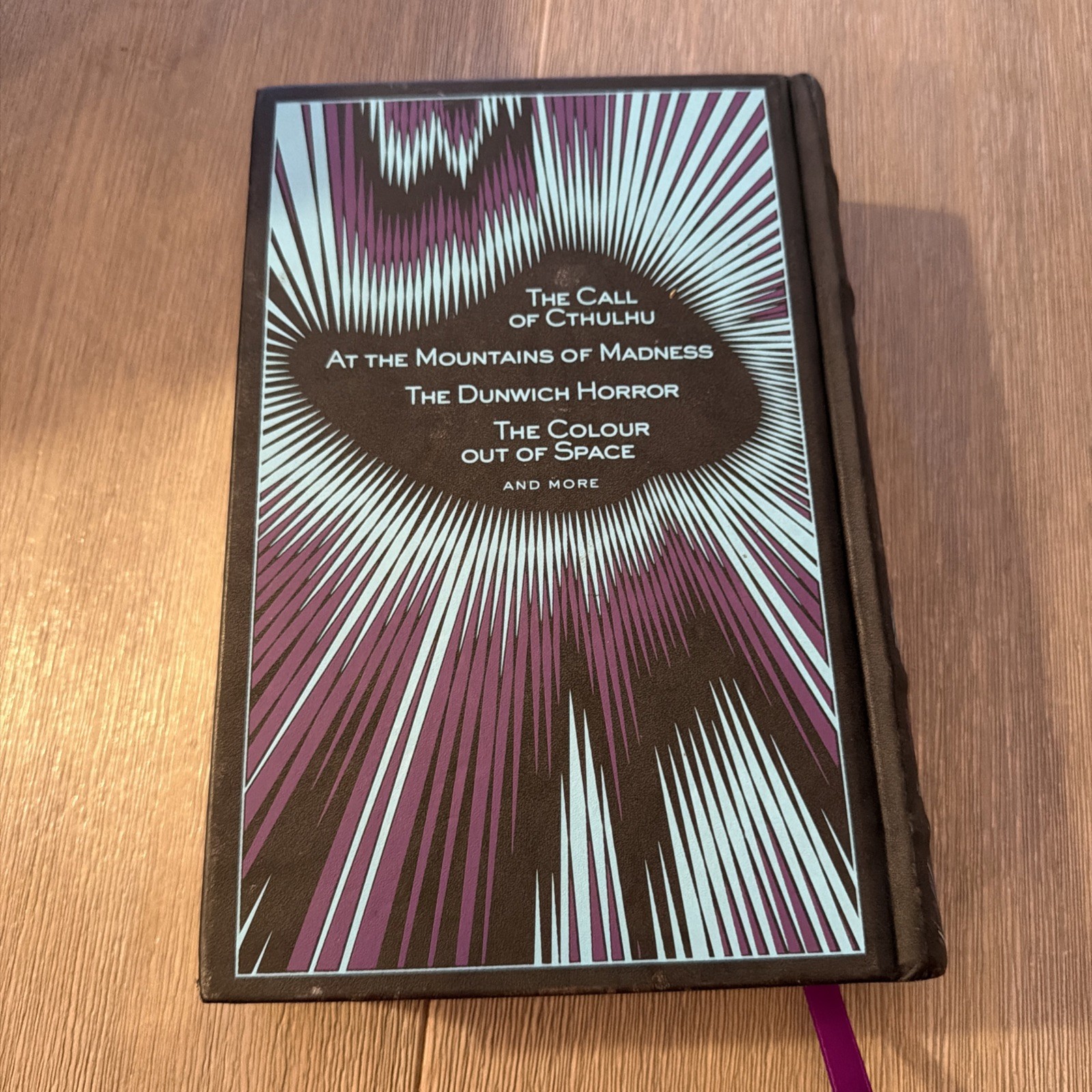 Leather bound Classics Set Barnes & Noble (4)-Holmes, Shakespeare, Lovecraft Etc