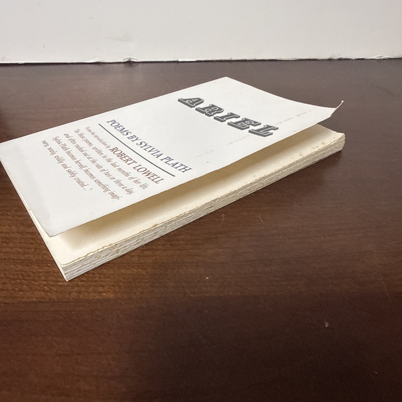 VTG- ARIEL By Sylvia Plath -1965- RARE POETRY- PB-