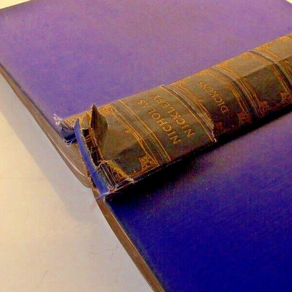 Charles Dickens Nicholas Nickleby 1912 Nelson Centenary edition hardback