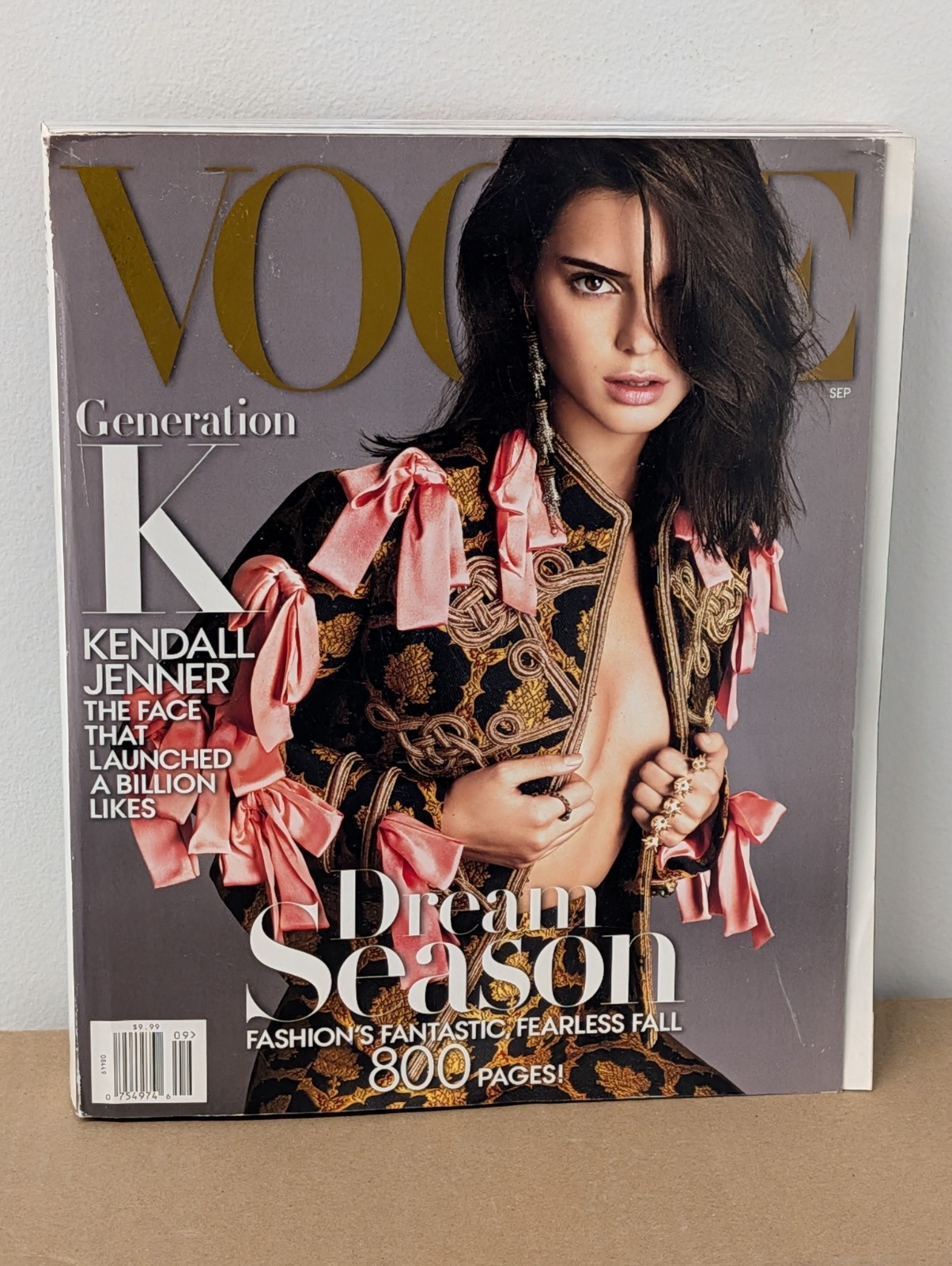 Vogue Kendall Jenner Generation K September, 2016 Fashions Fall 800 Pages