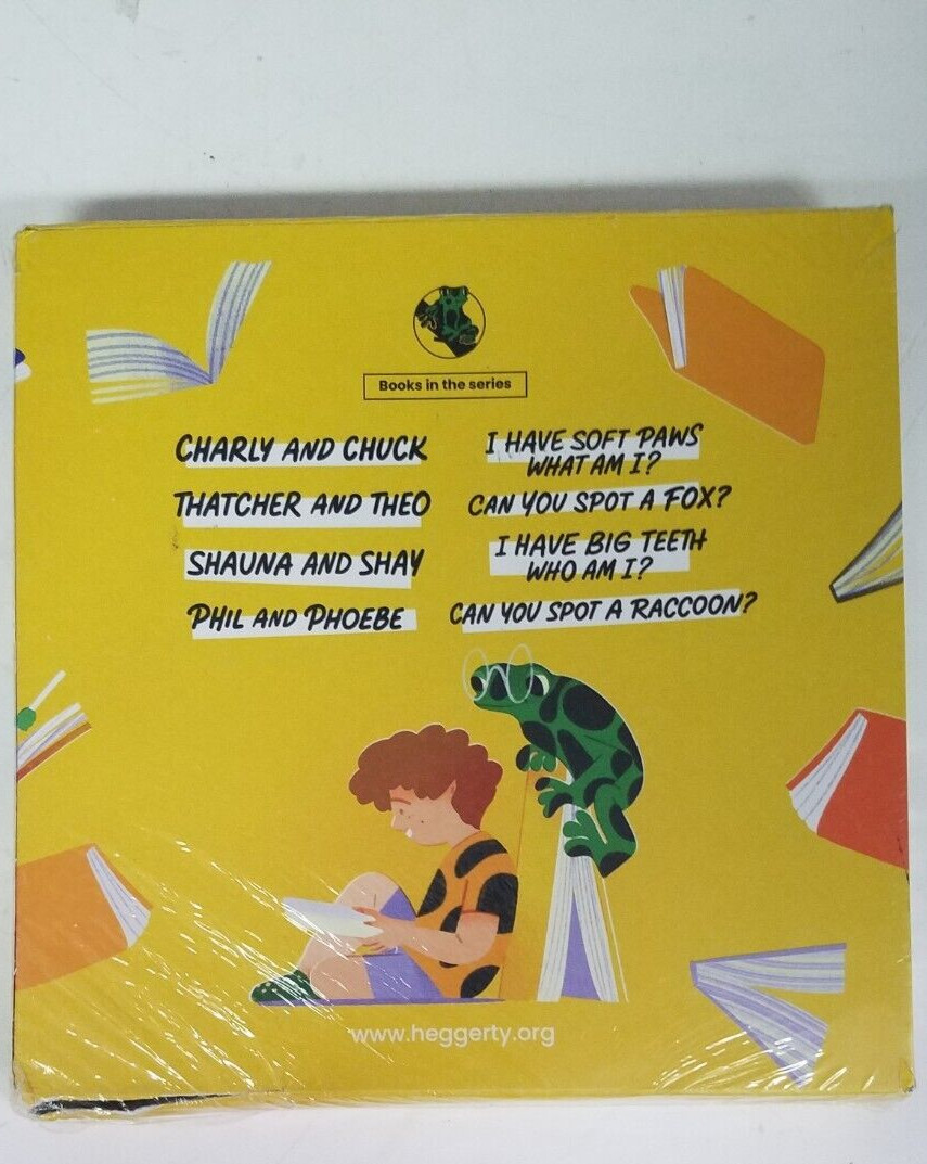 Set of 8 Heggerty Decodable Books: Frog Series Grade 1 (SKU #410421-H)