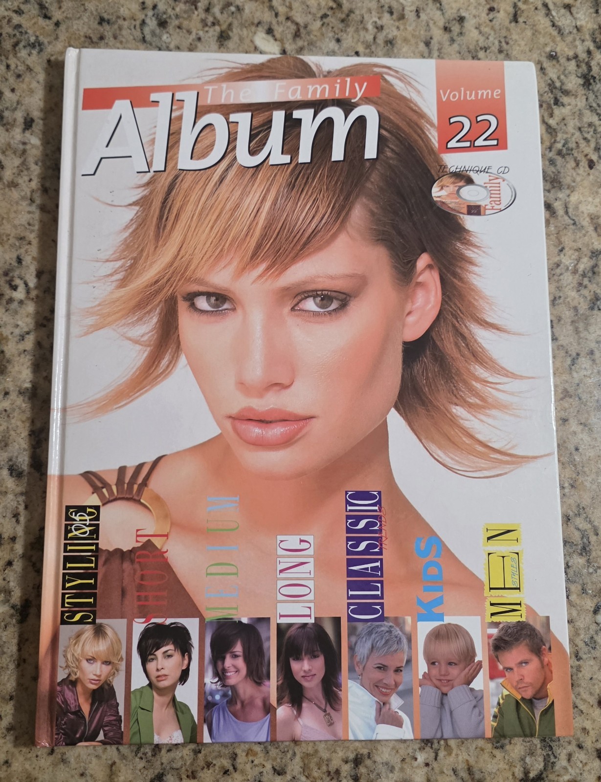 The Family Album Vol 22 Salon Hair Fashion Models Photos Hardback Book *NO DVD*