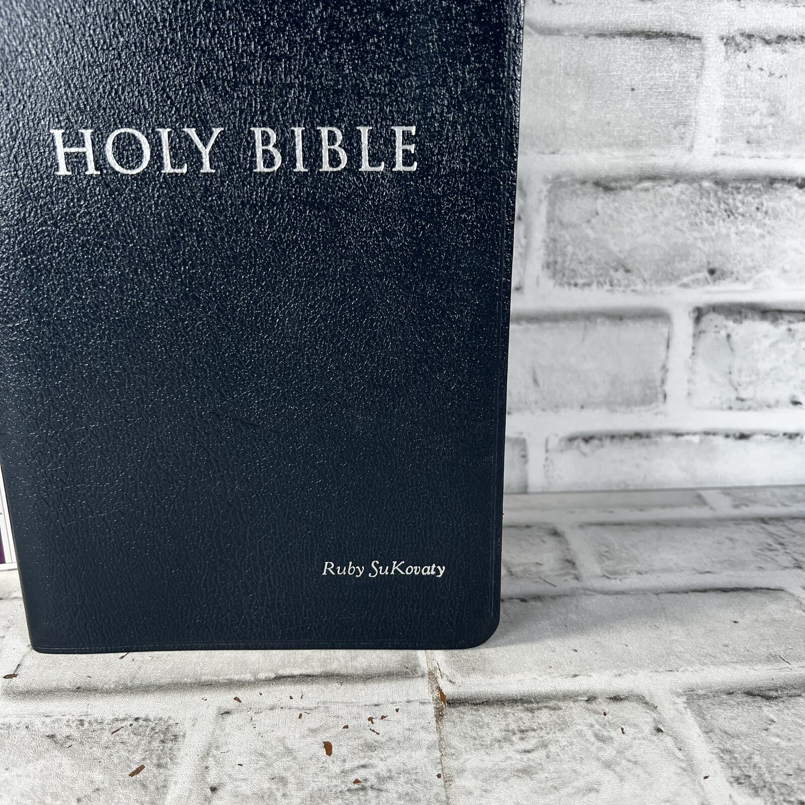 King James Reference Bible: Center-Column Reference (Navy Bonded Leather)