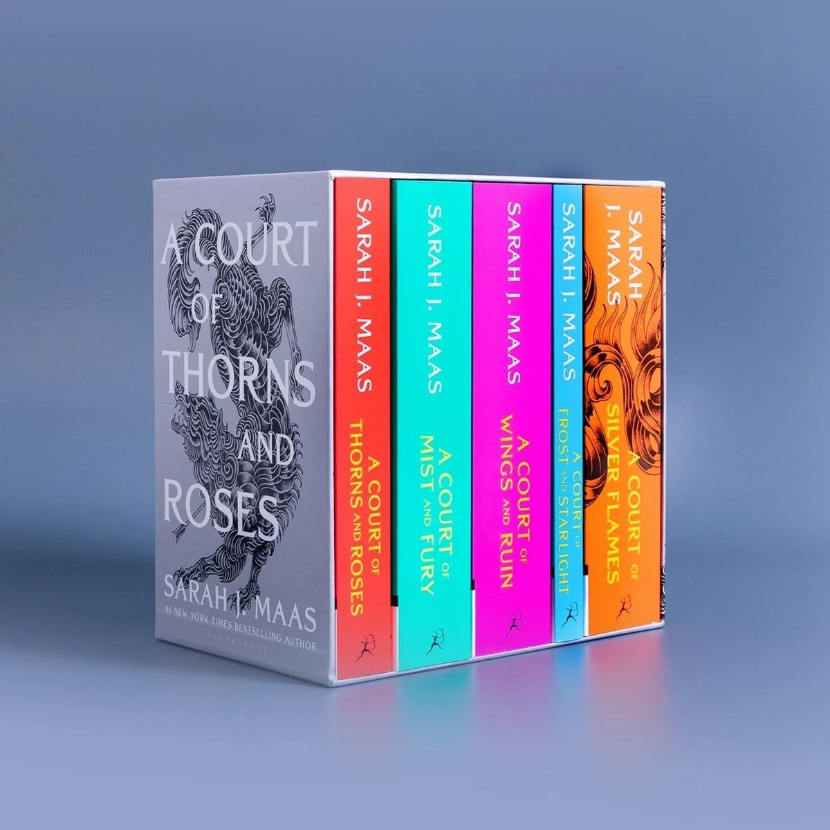 Court of Thorns and Roses Paperback Box Set (5 books) By Sarah J. Maas Free Shi.