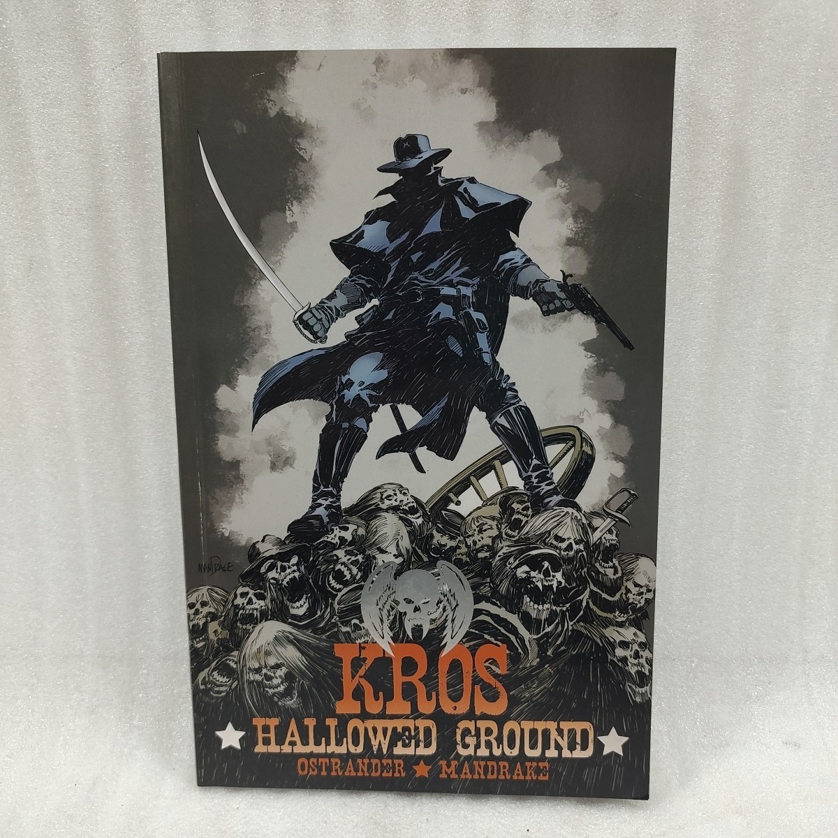 Kros Hallowed Ground SIGNED by Tom Mandrake & John Ostrander Limited #139/200