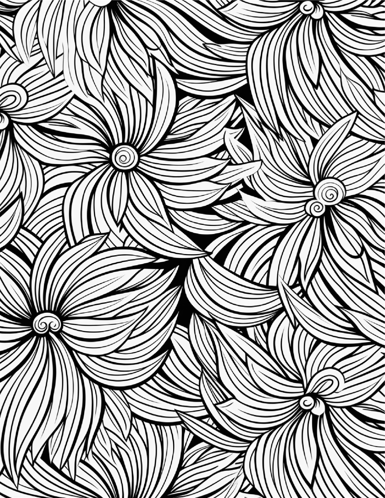 Relaxing Patterns Coloring Book fo