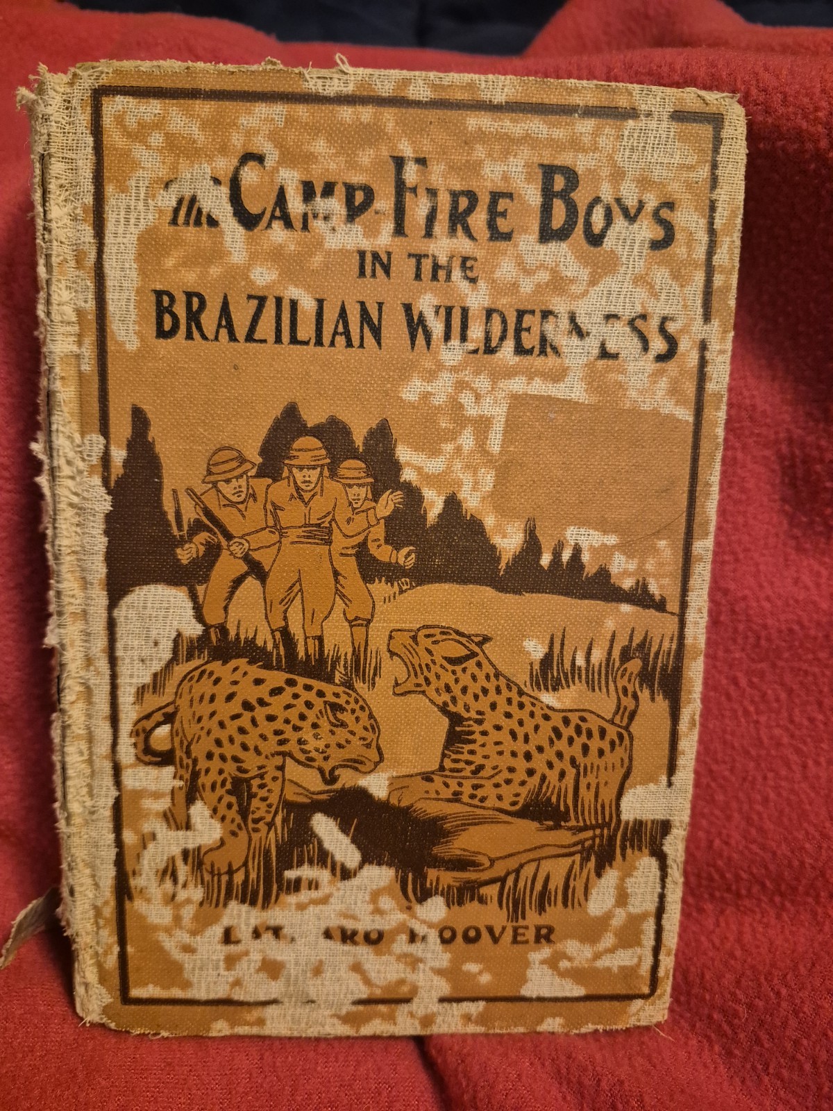 A. L. Burt Company The Camp-Fire Boys in the Brazilian Wilderness HC 1929 Illus