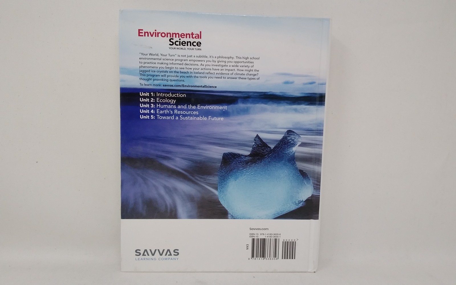 SAVVAS Environmental Science 2021 Student Edition Jay Withgott