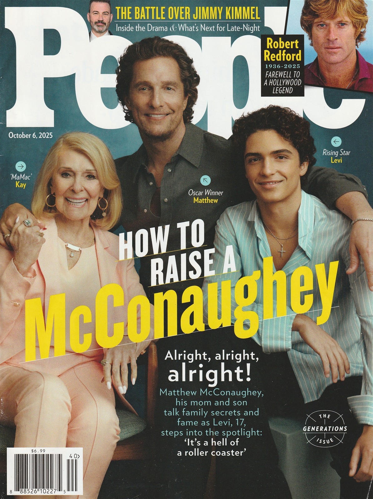 People Magazine How to Raise a McConaughey October 6 2025